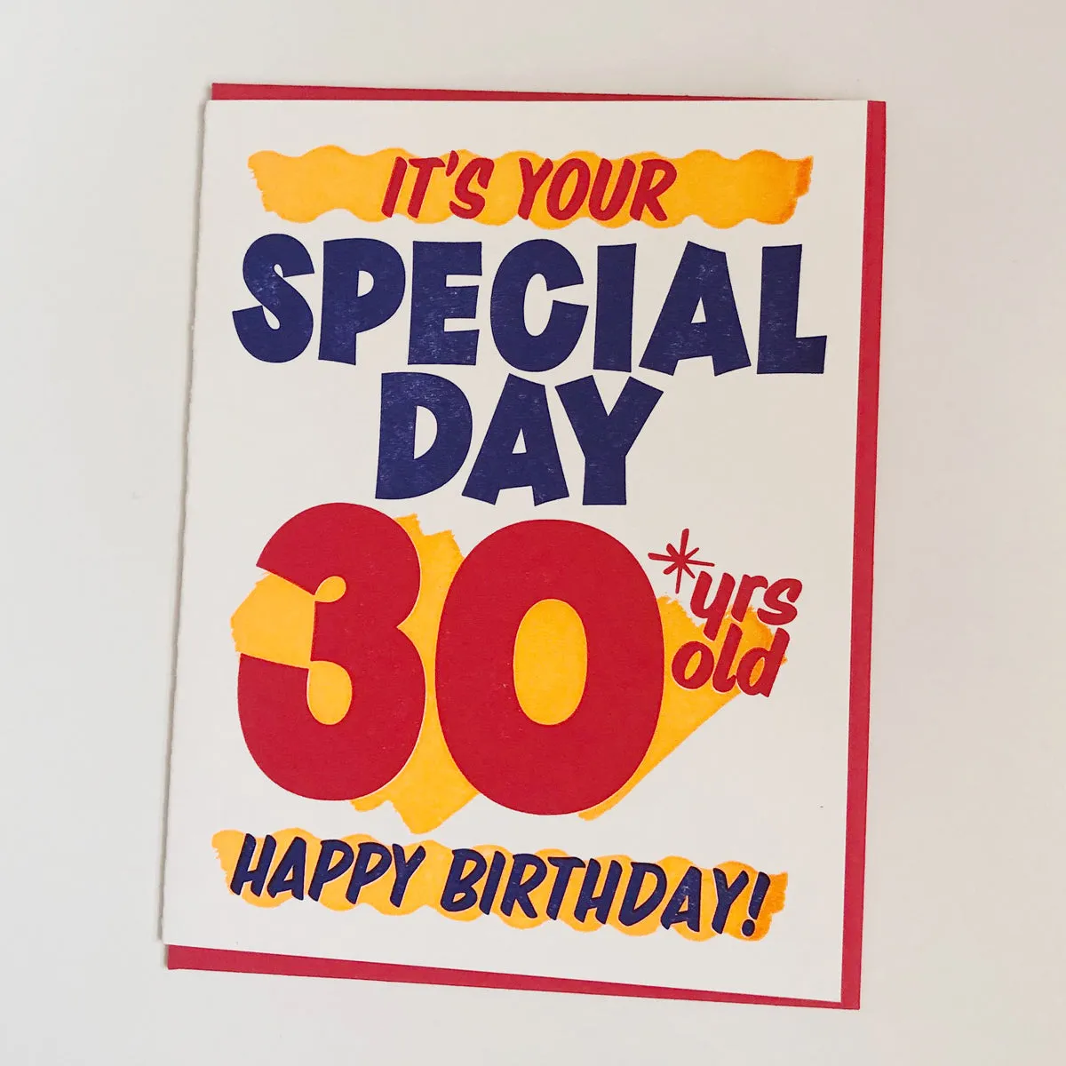 30th Birthday Greeting Card