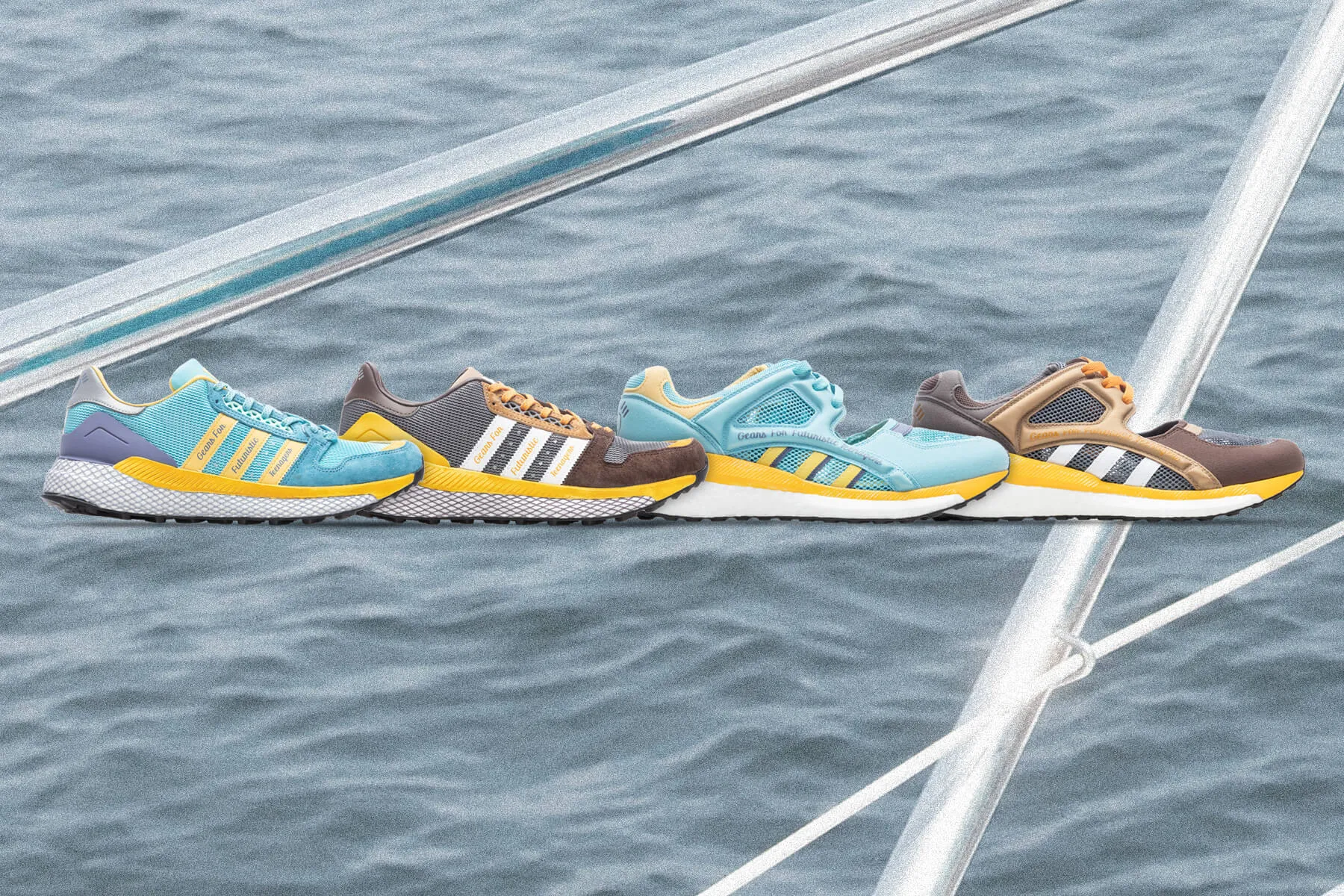 Adidas Originals x Questar - Light Aqua