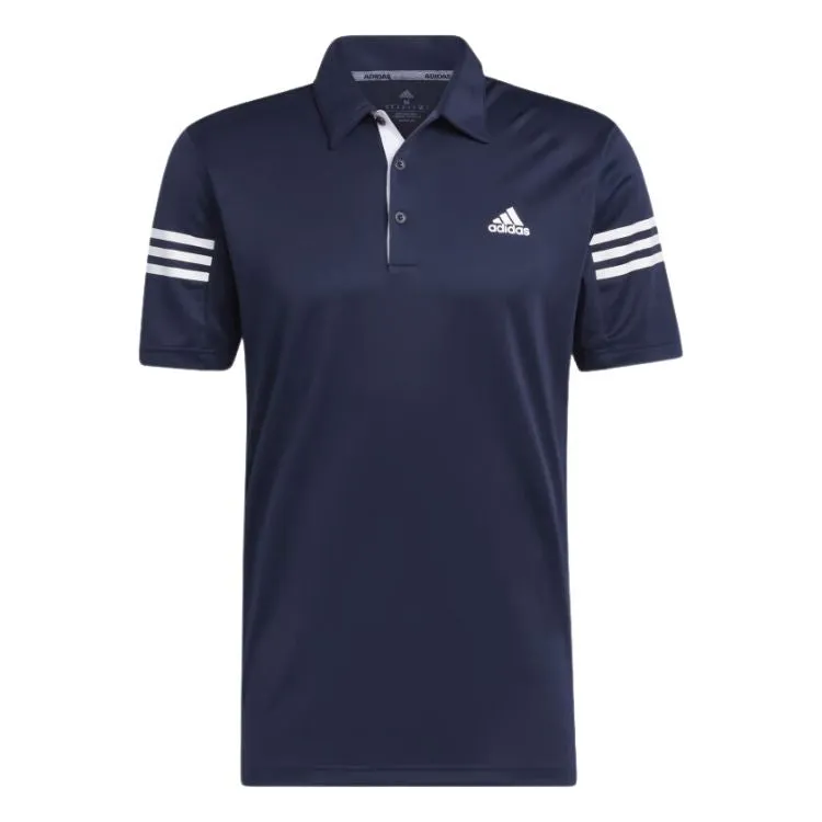 Adidas Poloshirt 3-Stripes Heren Navy