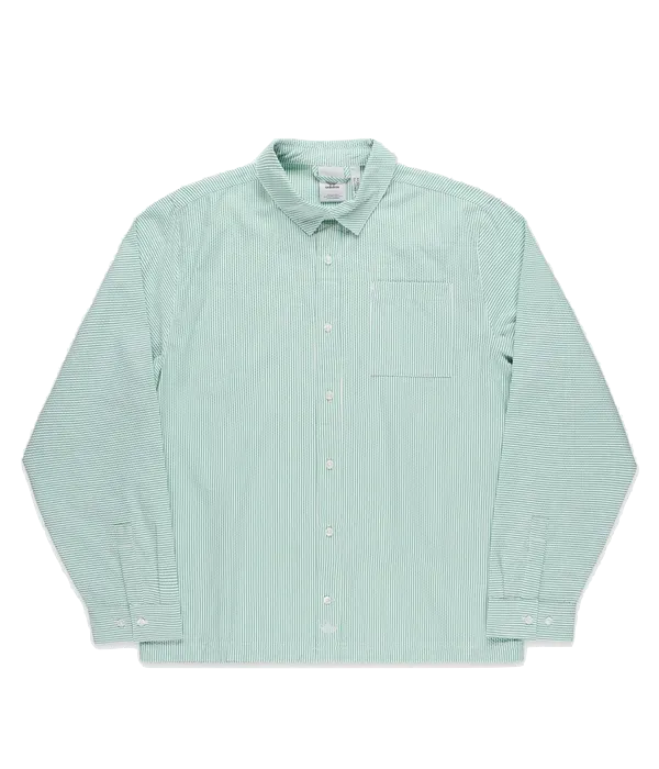 Adidas Shmoofoil Button Up / Semi Court Green / White