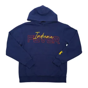 Adult Indiana Fever Honor On The Game Hooded Sweatshirt in Navy b Round21