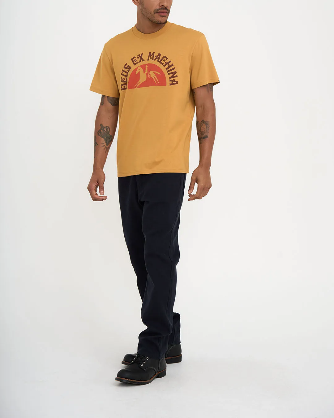 BAREBACK TEE - HONEY GOLD