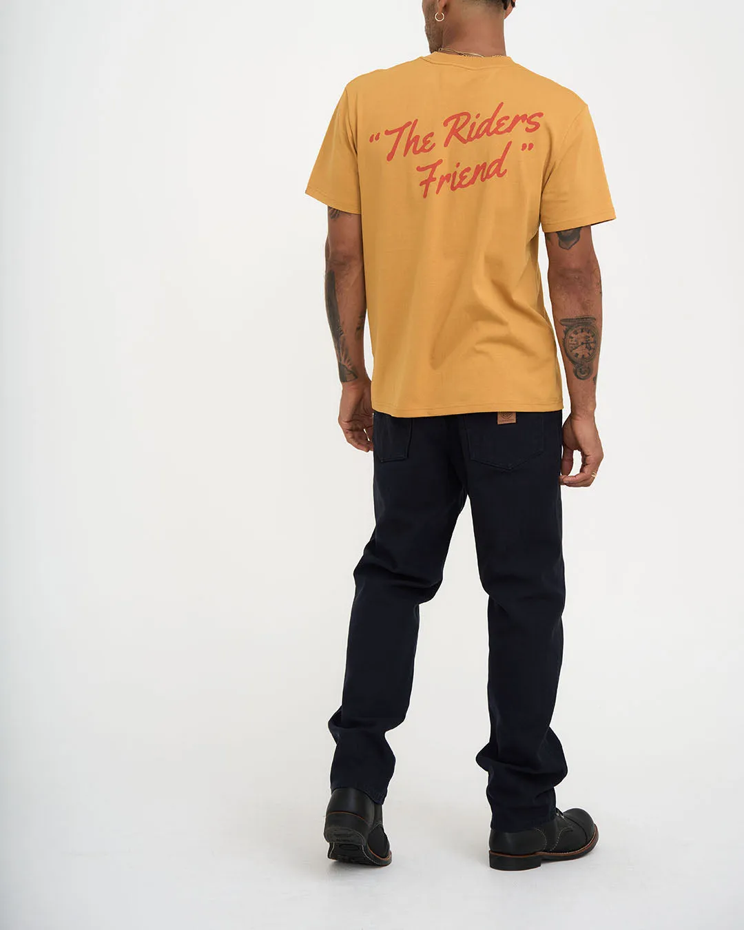 BAREBACK TEE - HONEY GOLD