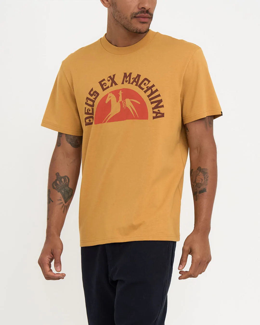 BAREBACK TEE - HONEY GOLD