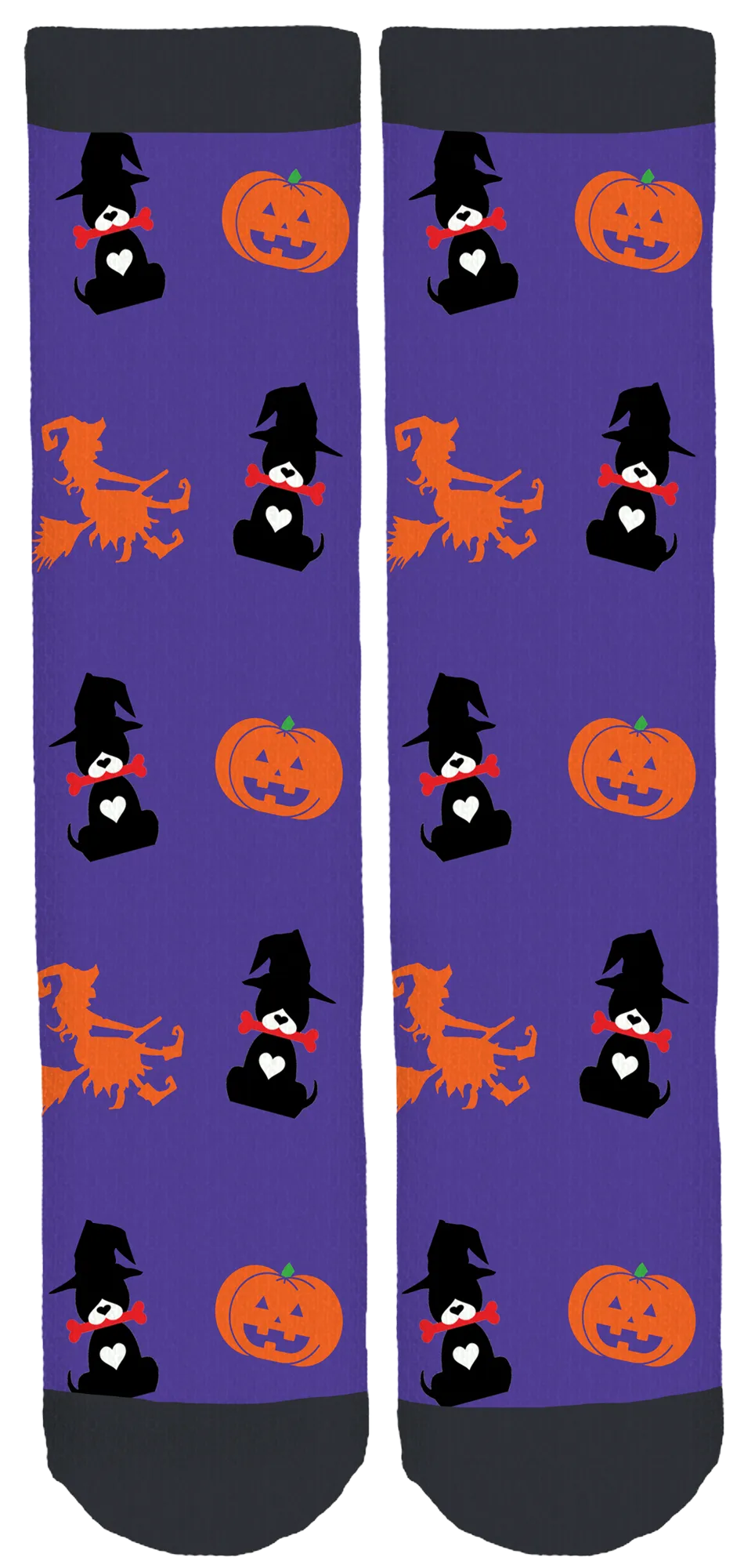 Barks of Love Animal Rescue Halloween Crew Socks