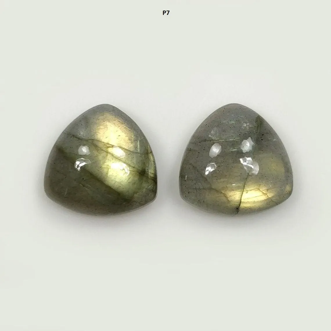 BLUE LABRADORITE Gemstone Cabochon : Natural Untreated Unheated Labradorite Multi Shapes Cabochon Pair/2pcs (With Video)