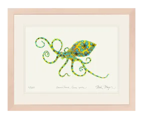 Blue Ringed Octopus Print