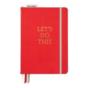 Bulleting Log Red Medium Journal