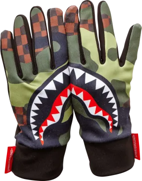 CHECKER CAMO GLOVES