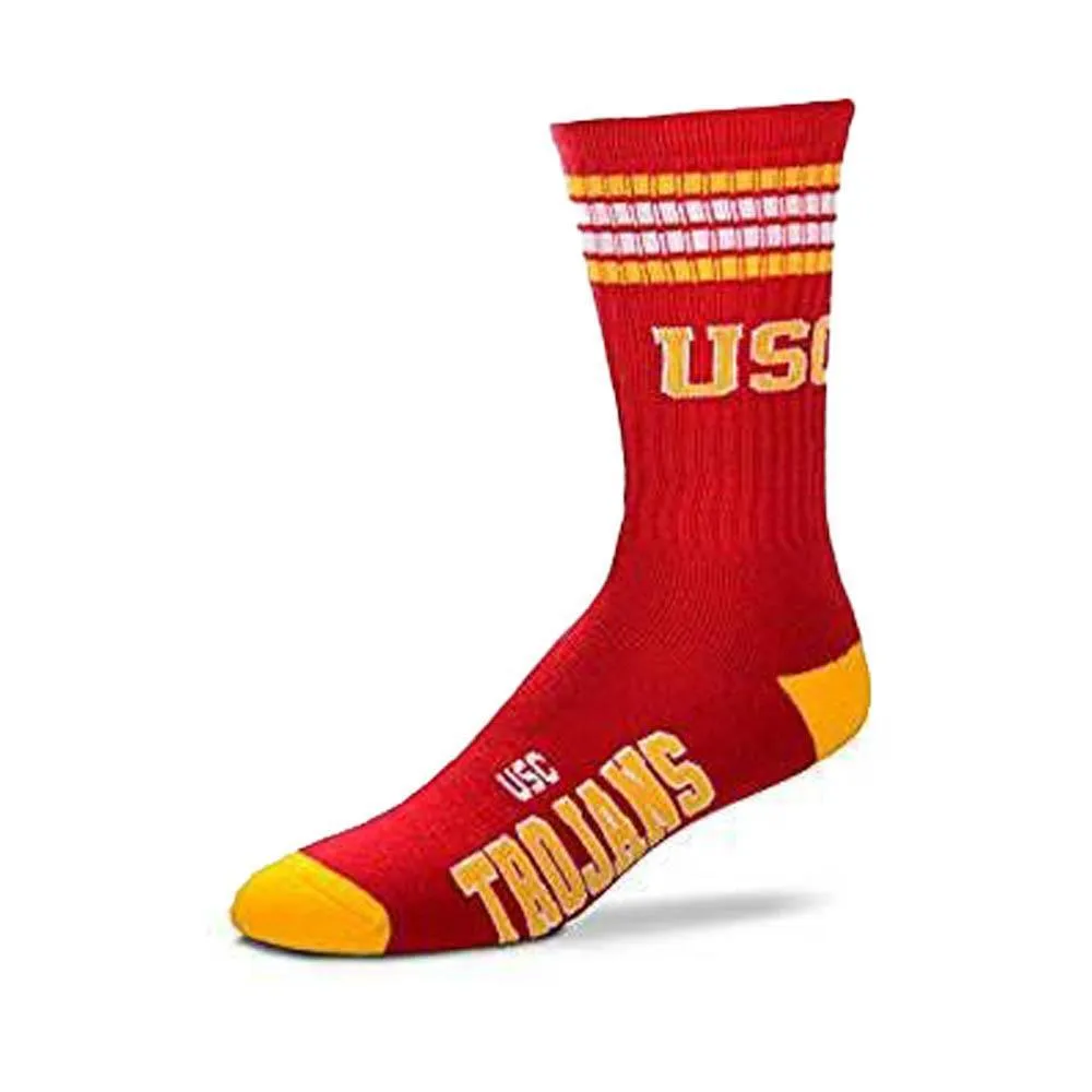 College Football Stripe Deuce Socks 504