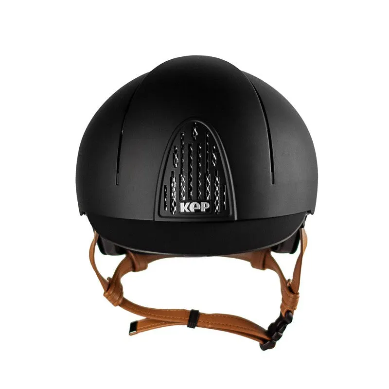 Cromo Smart Helmet with Beige Chin Strap