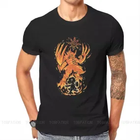 Digimon Adventure Wargreymon Anime T-Shirt Youth O Neck Men's Clothing