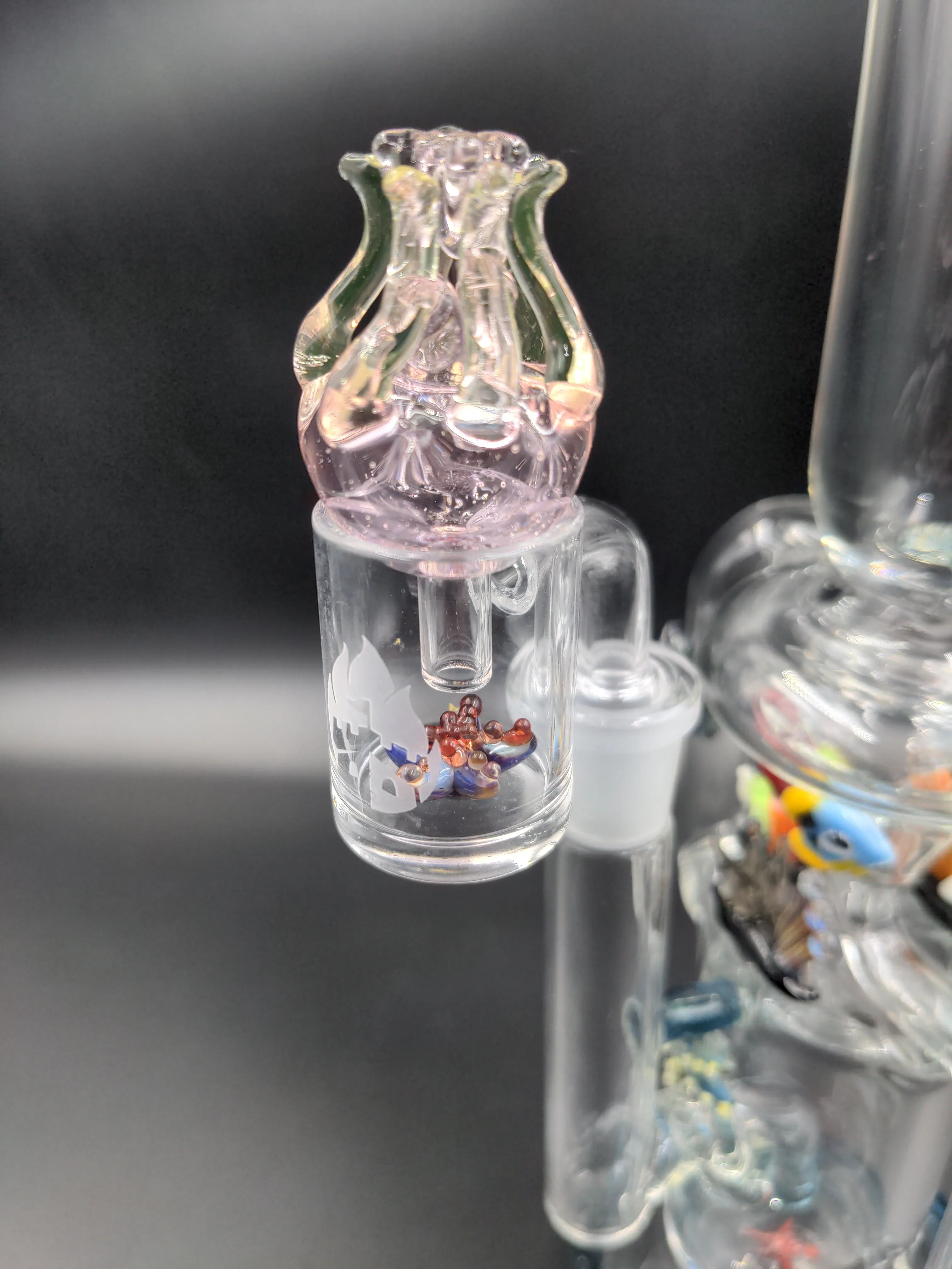 Empire Glassworks Under The Sea Recycler w/ Banger, Cap and Pearls