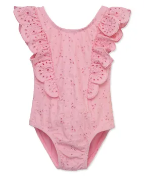 Eyelet Toddler Swimsuit (2T-4T)