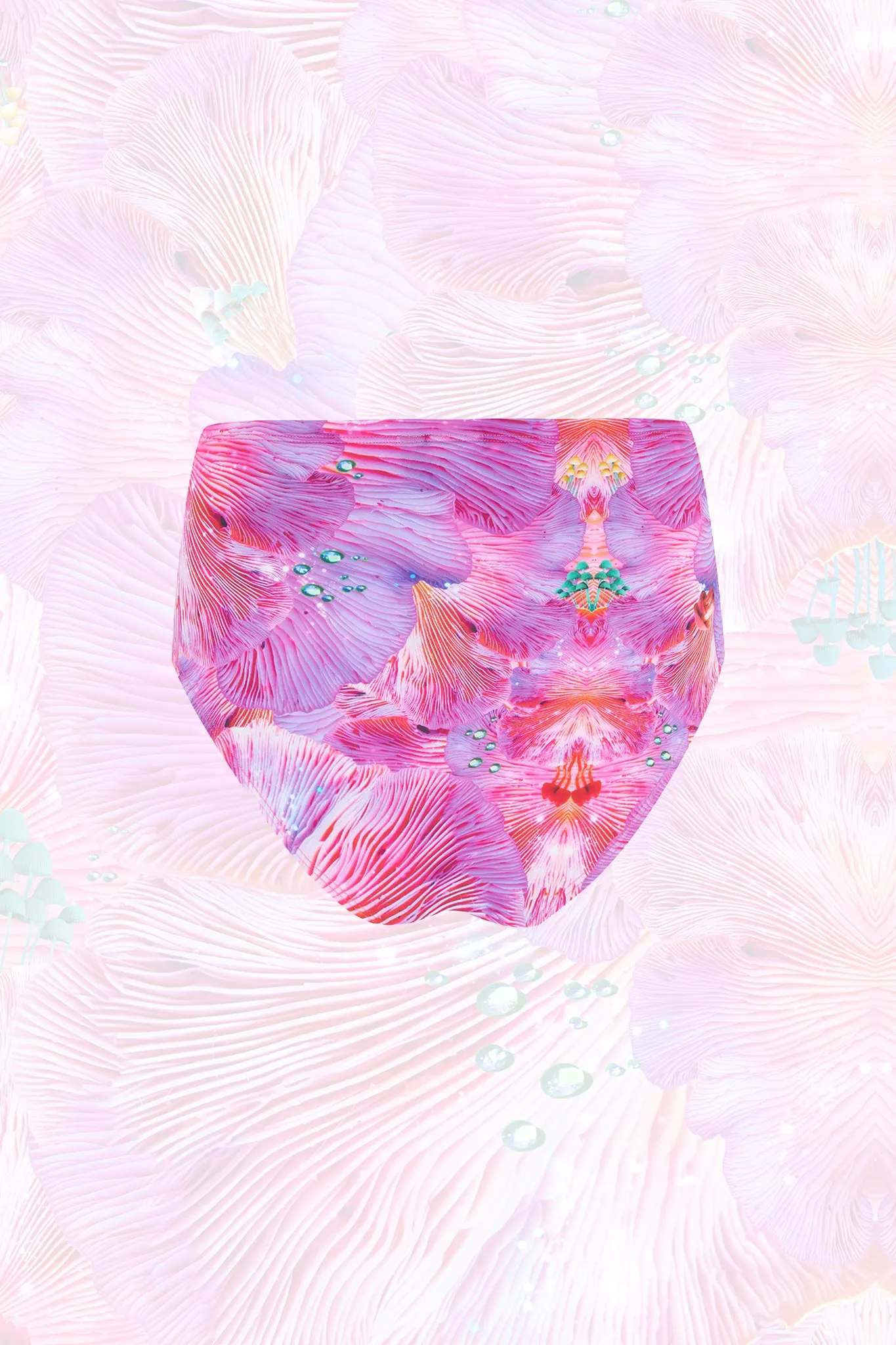 Forest Of Dreams Pink High Leg Pants