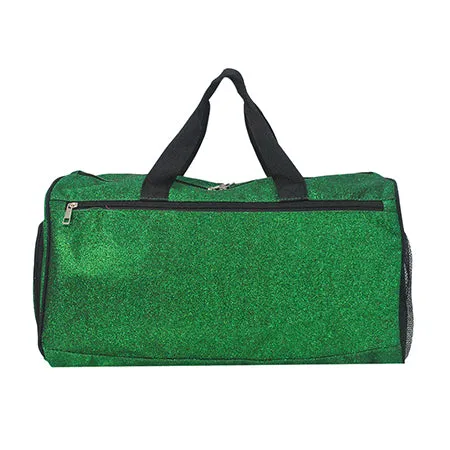 Green Glitter NGIL Gymnastics Dance and Cheer Duffle Bags