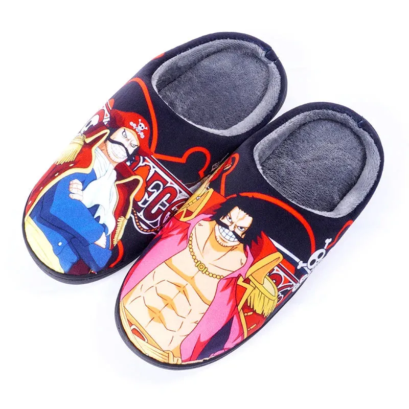 Japanese Anime ONE PIECE Winter House Slippers (2)