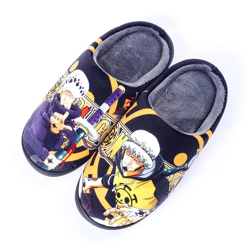 Japanese Anime ONE PIECE Winter House Slippers (2)