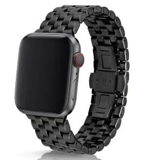 Juuk Qrono Apple Watch Band 42mm/ 45mm - Aircraft Grade, Hard Anodized 6000 Series Aluminum with a Solid Stainless Steel Butterfly Buckle