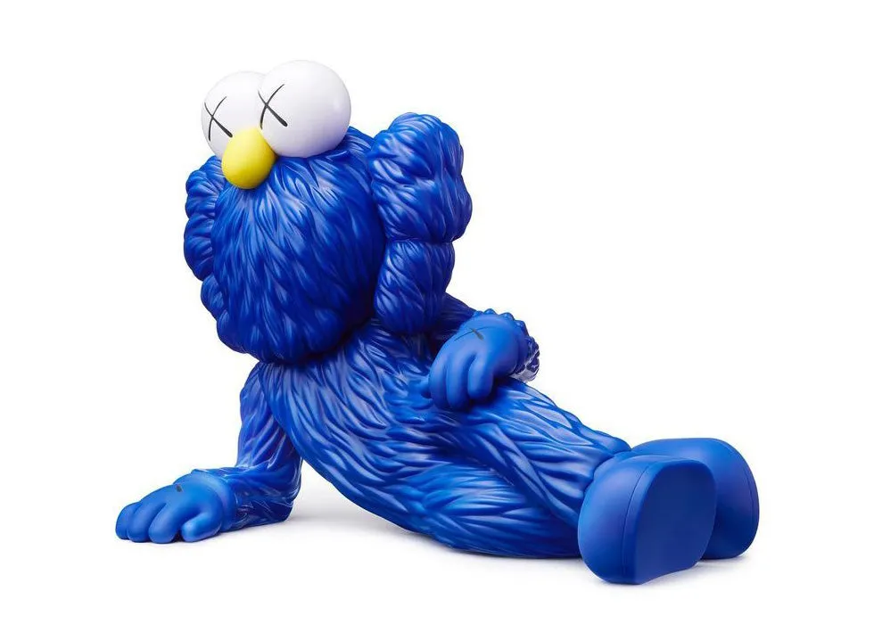 KAWS TIME OFF Vinyl Figure Blue