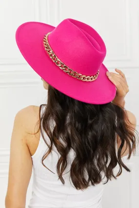 Keep Your Promise Fedora Hat in Pink