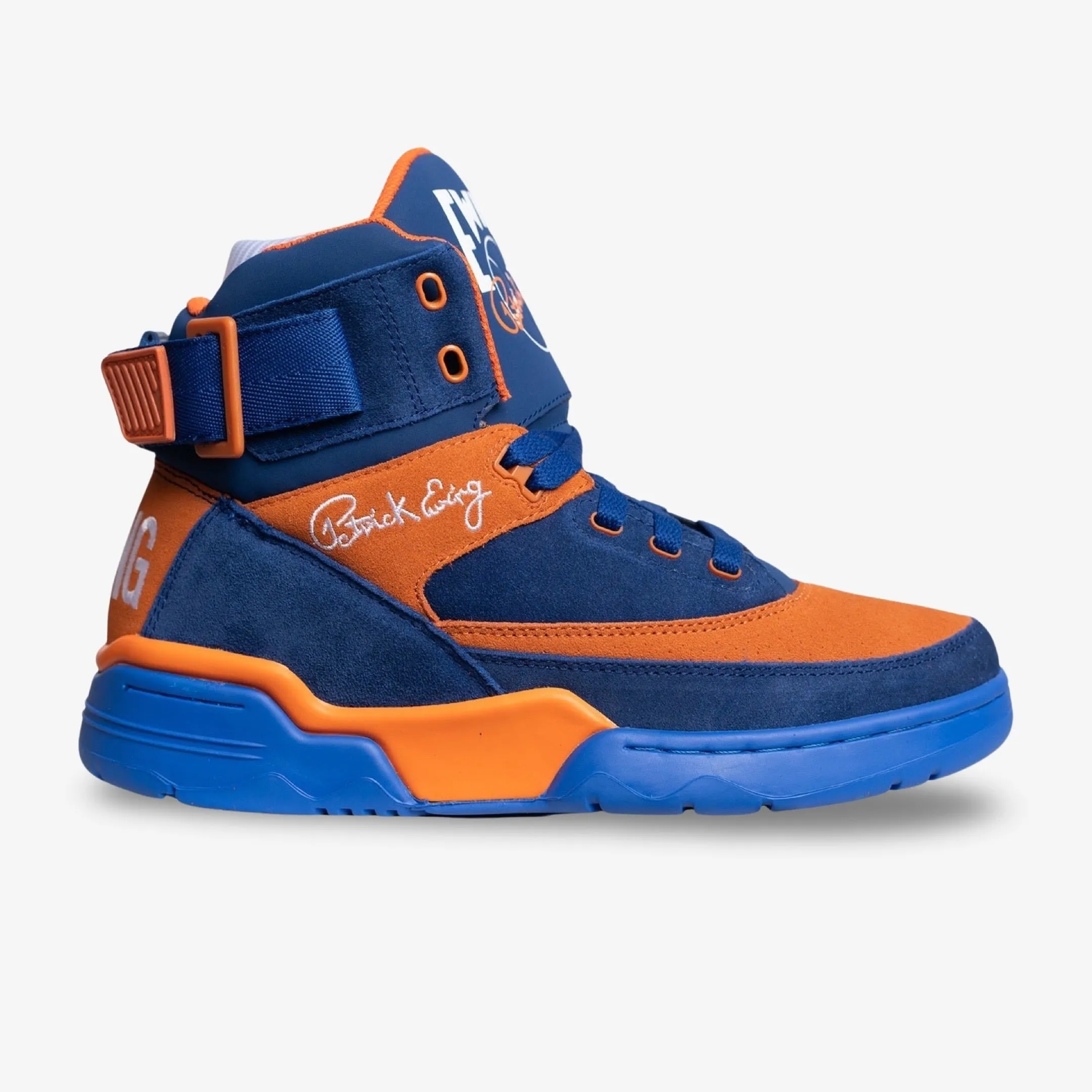 (Men's) Ewing Athletics 33 Hi 'NYC' Dazzling Blue / Orange 1EW90013-442