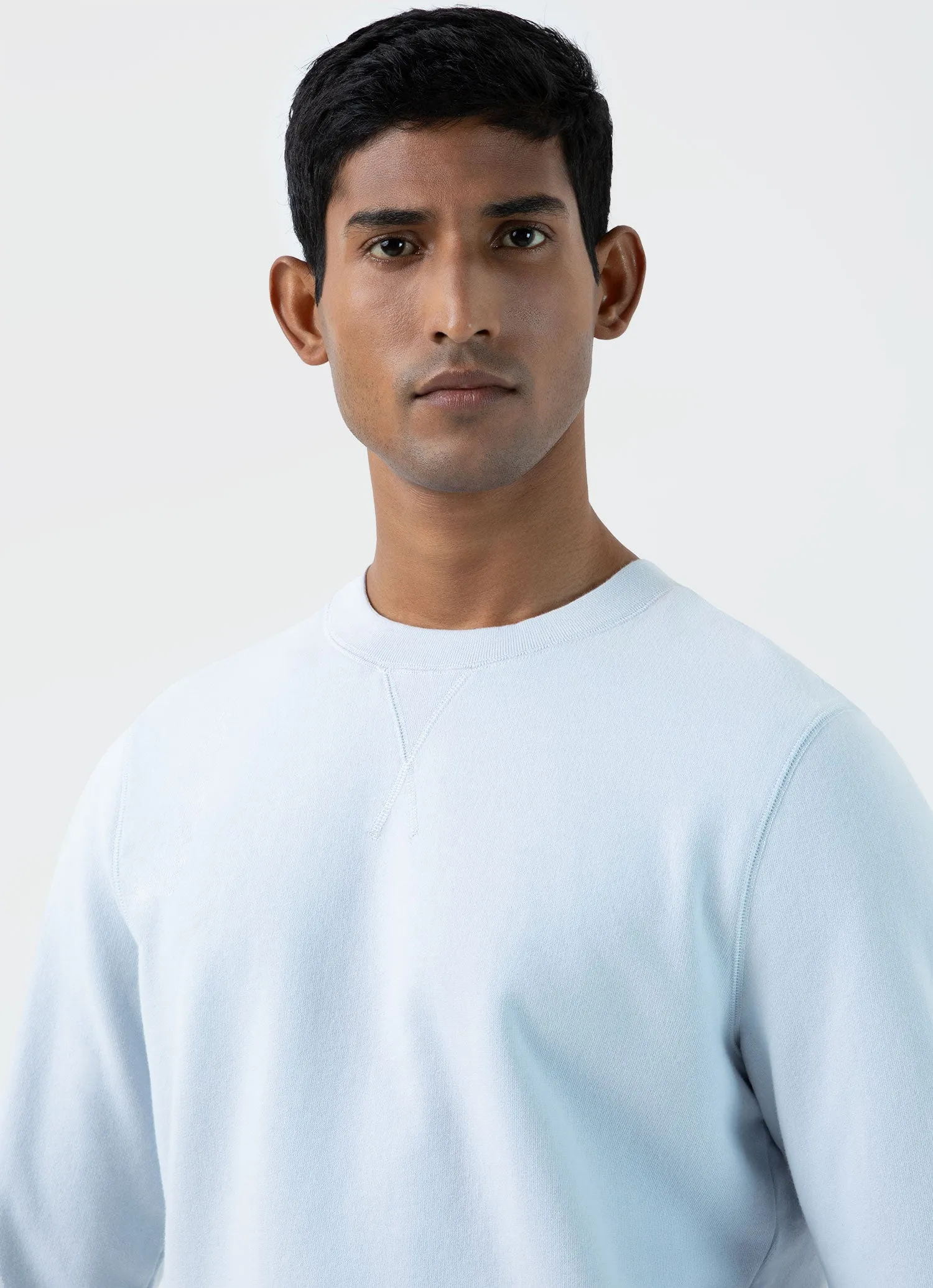 Men's Loopback Sweatshirt in Light Blue