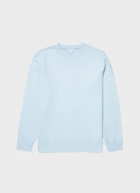 Men's Loopback Sweatshirt in Light Blue