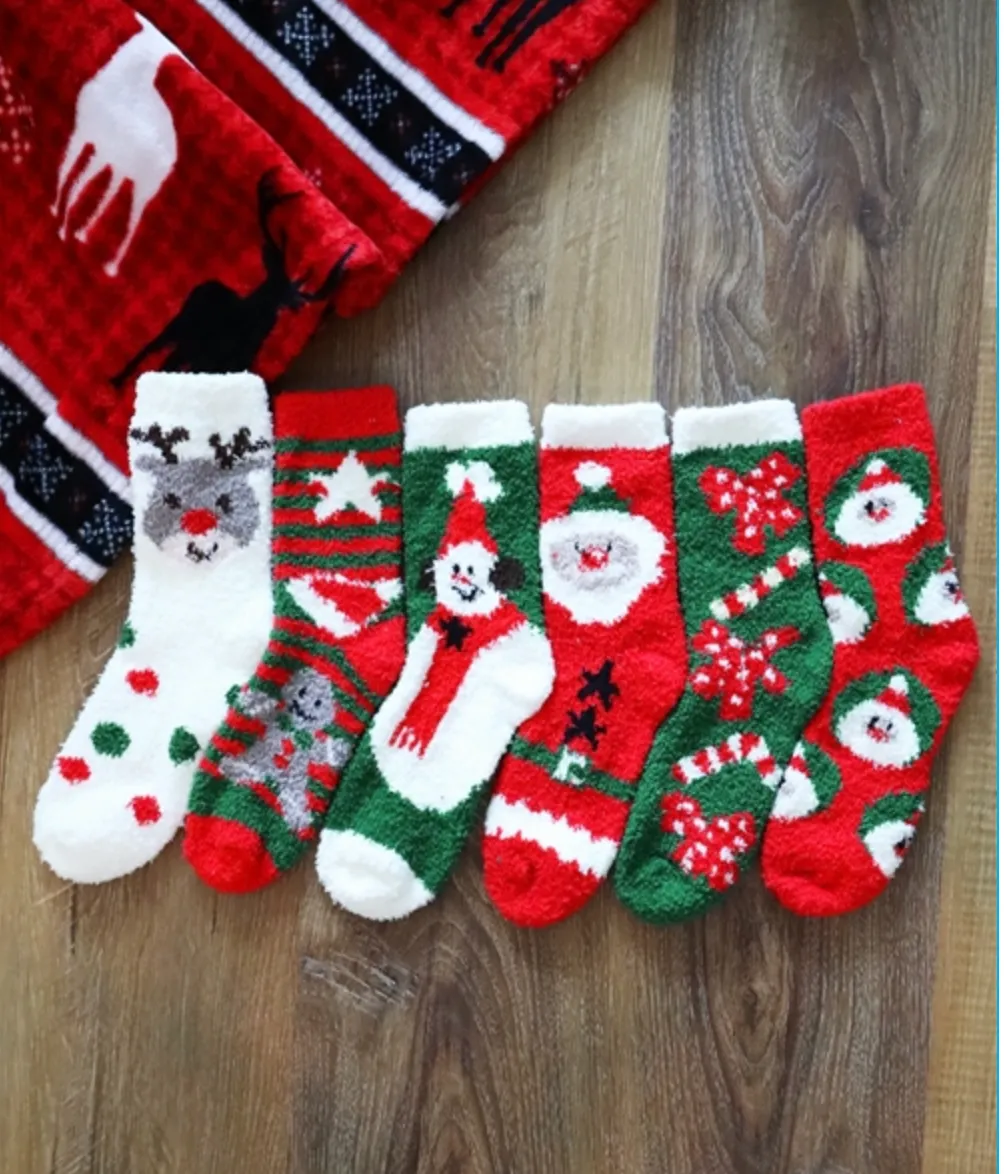 More Holiday Socks (various)