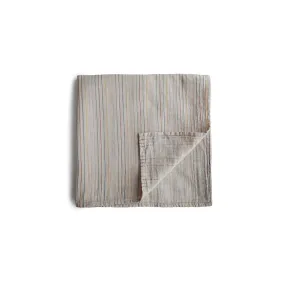 MULLTUCH SWADDLE MUSLIN RETRO STRIPES