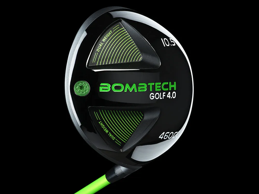 New & Upgraded! BombTech Golf 4.0 Driver and 3 Wood Bundle