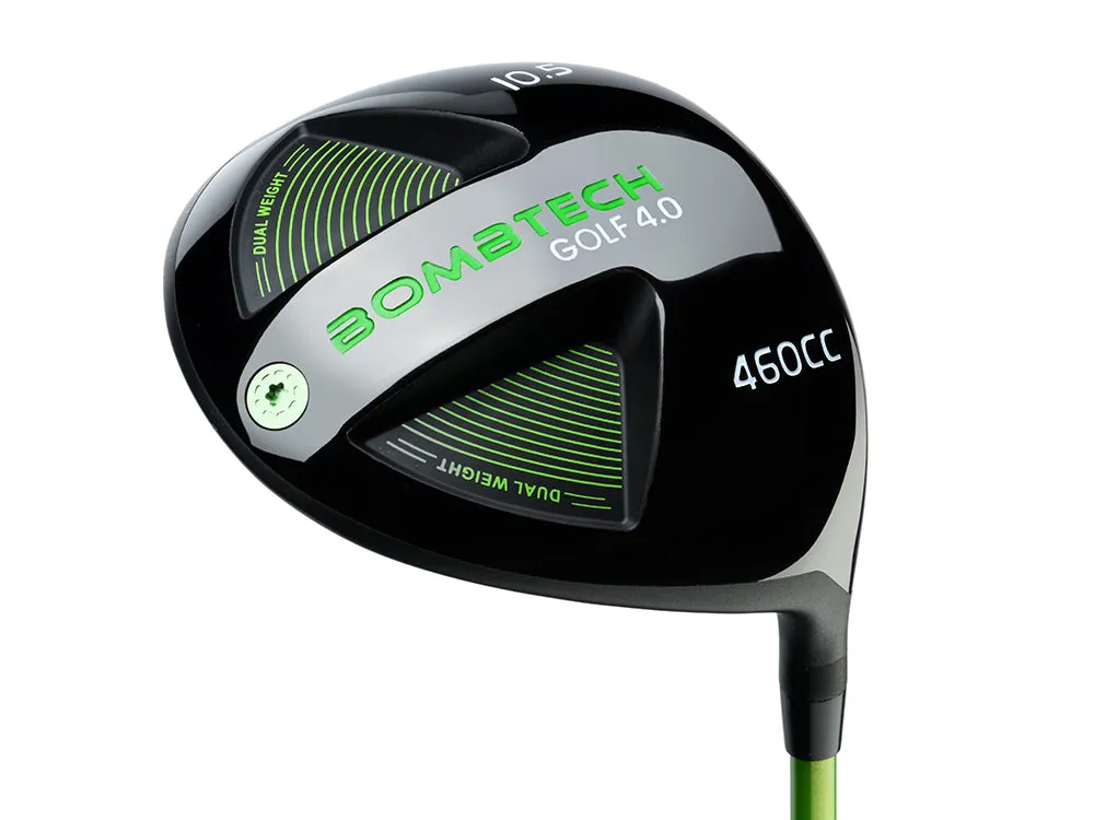 New & Upgraded! BombTech Golf 4.0 Driver and 3 Wood Bundle