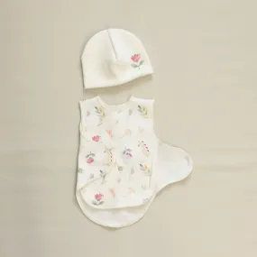 NICU Friendly Wrap Set Vintage Garden