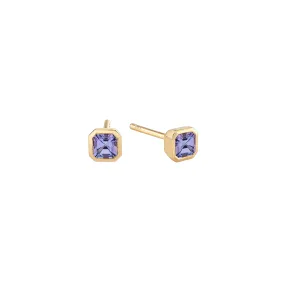 Petite Iris Asscher Studs