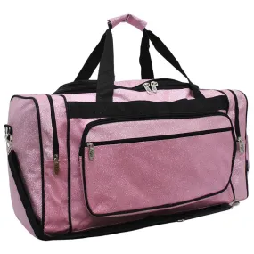 Pink Glitter NGIL Canvas 23" Duffle Bag