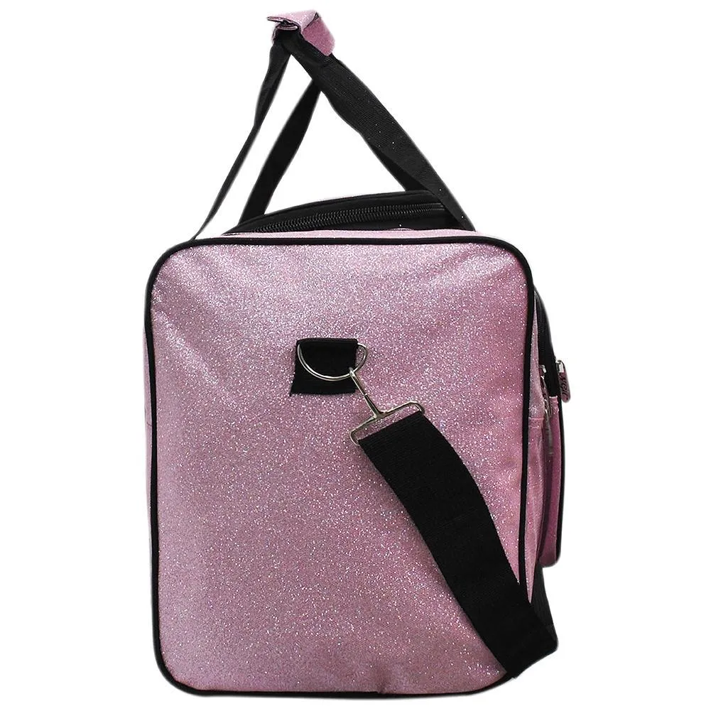 Pink Glitter NGIL Canvas 23" Duffle Bag