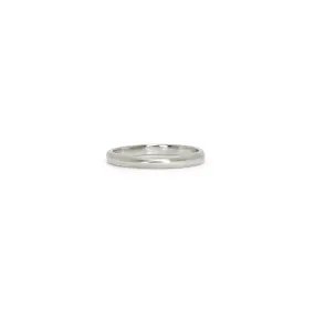 Platinum Smooth Wedding Band 3mm