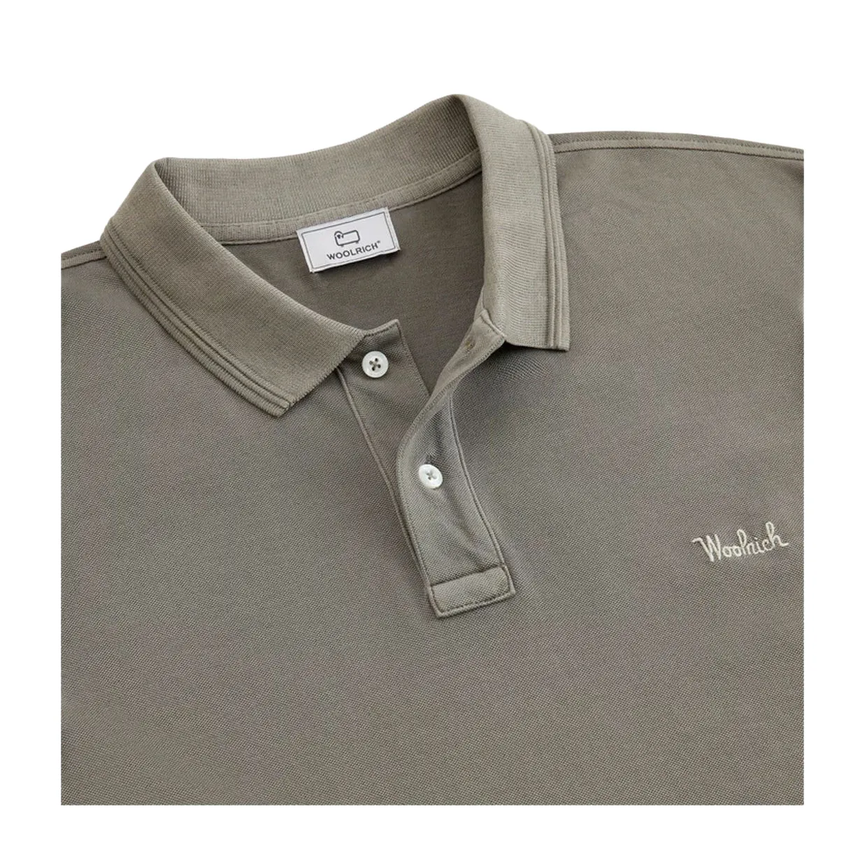 Polo Woolrich Mackinack Verde Scuro