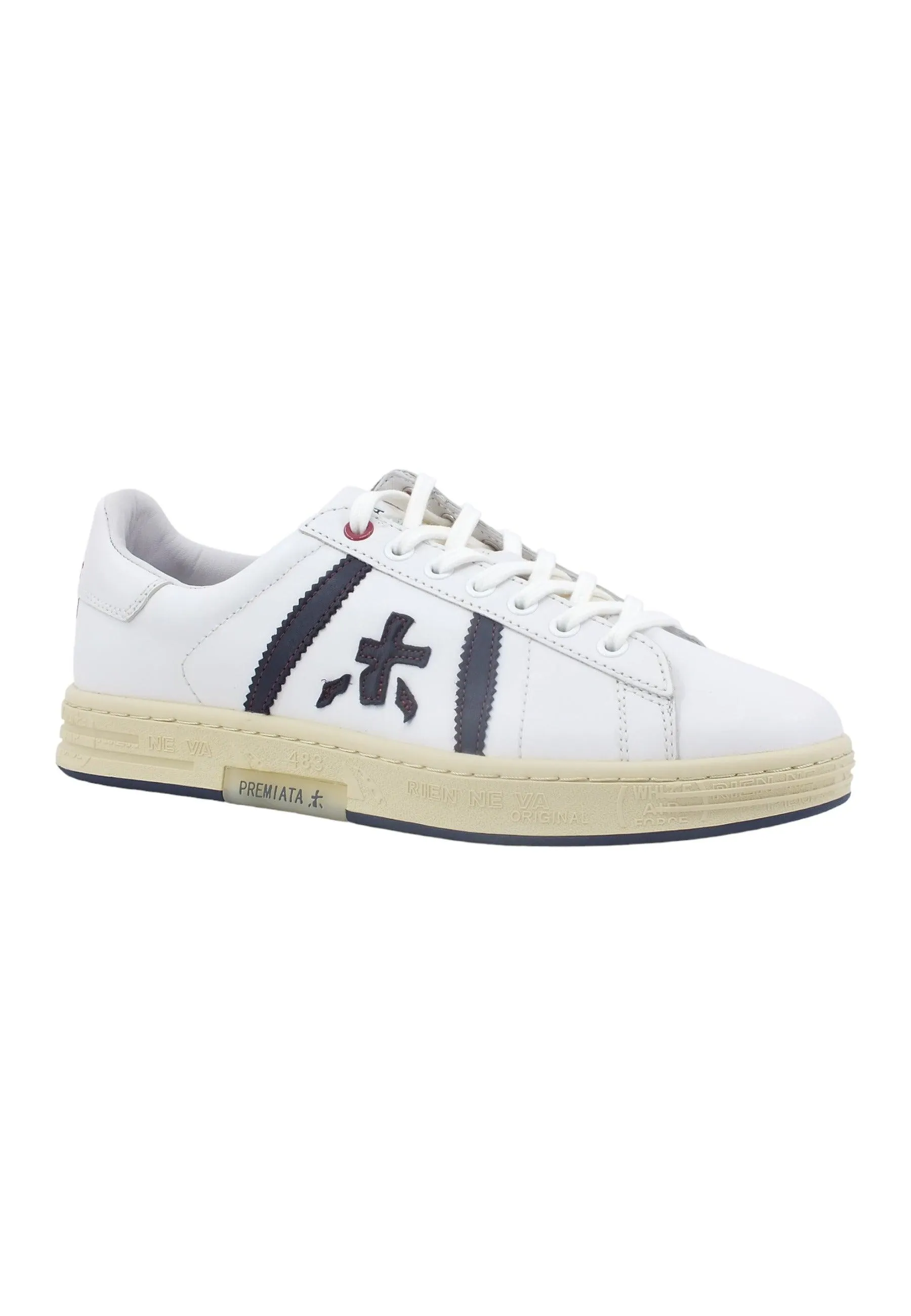 PREMIATA Sneaker Uomo White Blue RUSSELL-6431