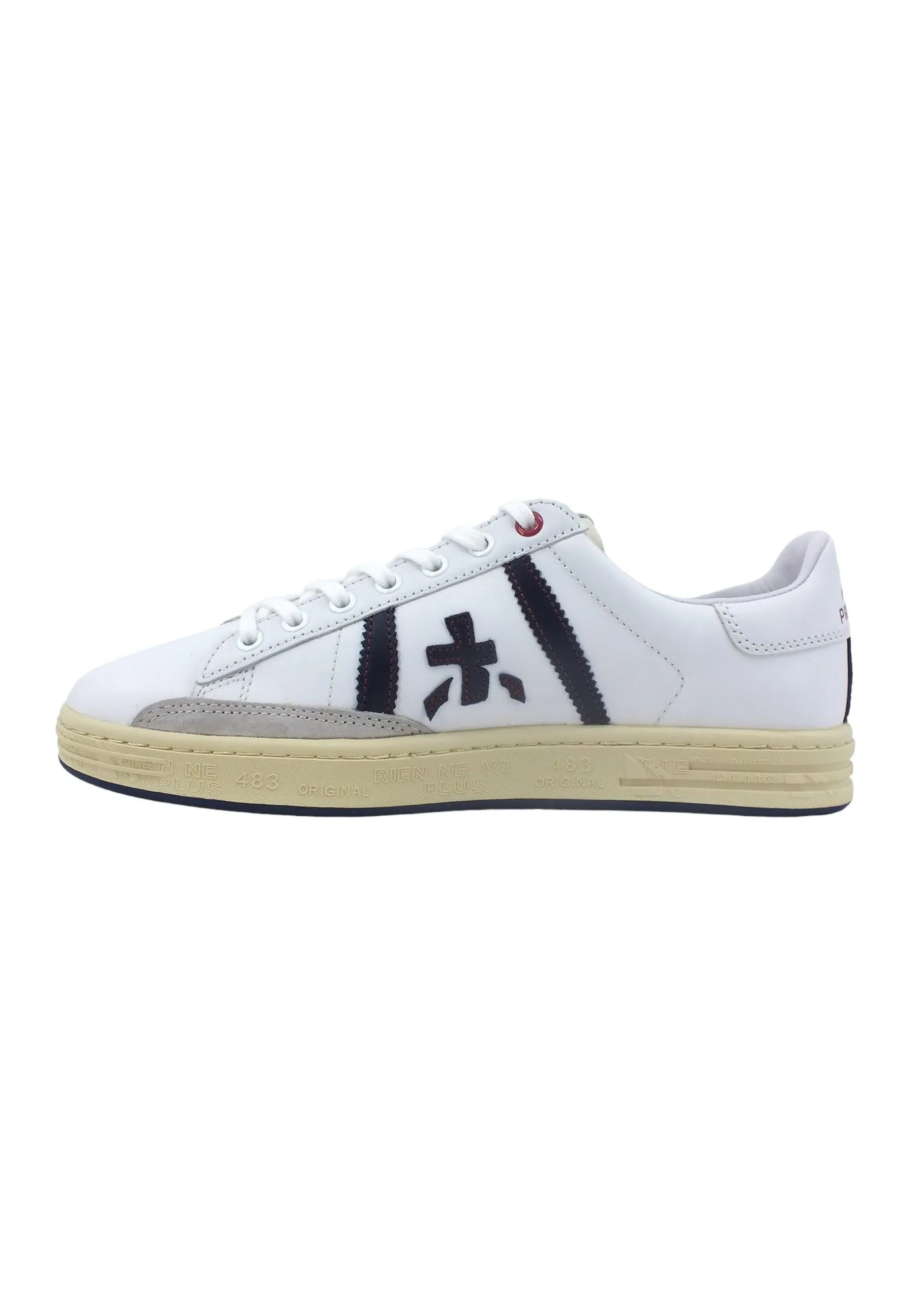 PREMIATA Sneaker Uomo White Blue RUSSELL-6431