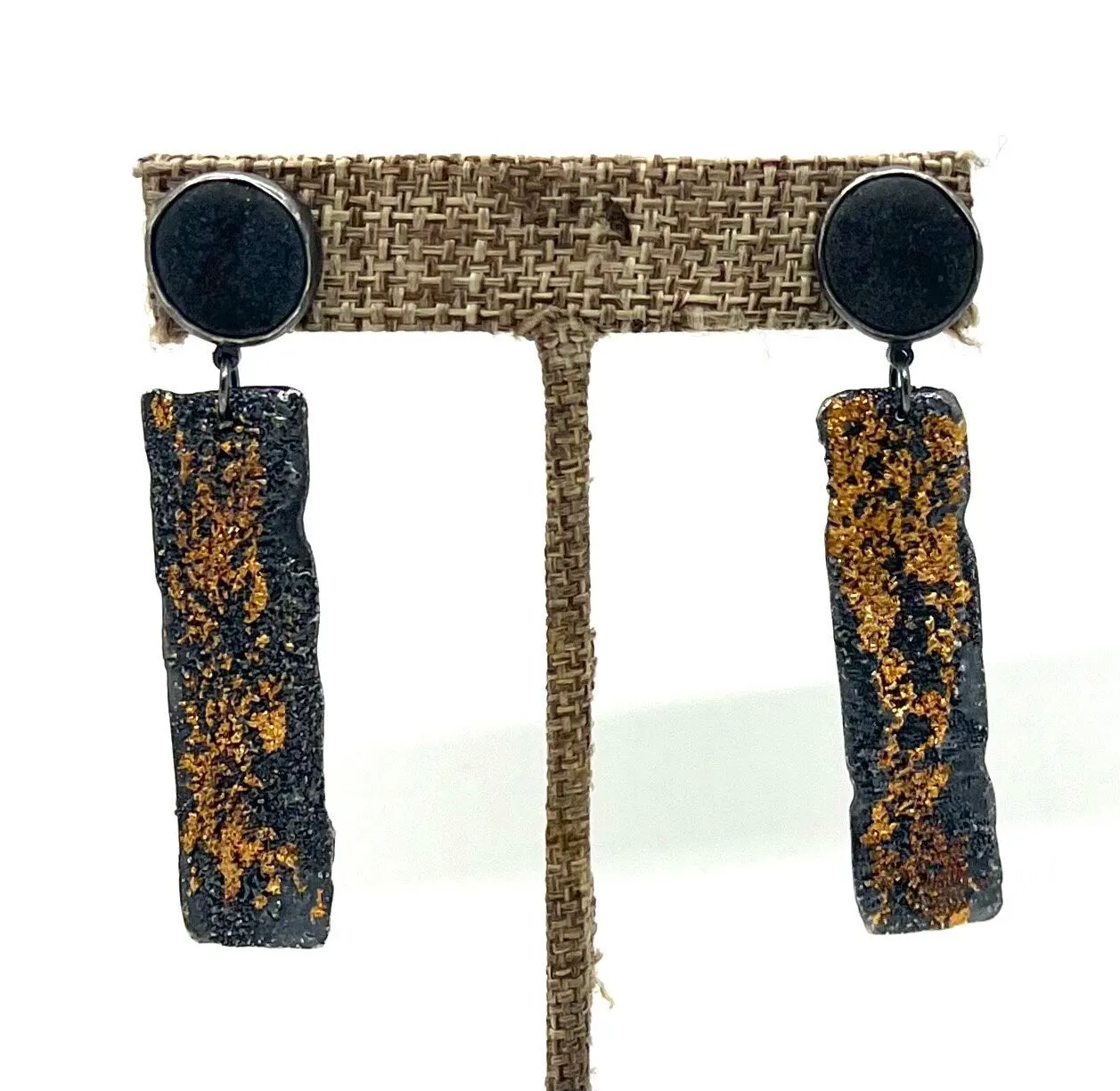 Rock & Bark Texture Earrings