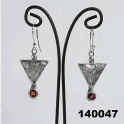 Roman glass earrings