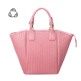 Valerie Pink Recycled Vegan Tote Bag - FINAL SALE